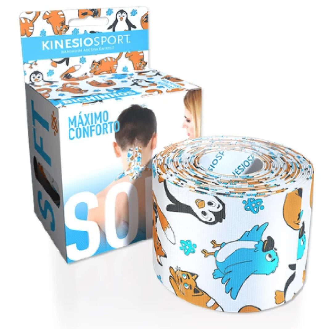 Bandagem Kinesio Soft Estampa Bichinhos
